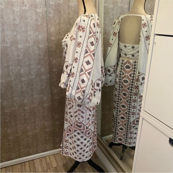 ASOS 100% cotton Two-Piece embroidered skirt Set, US4 - Picture 11 of 16